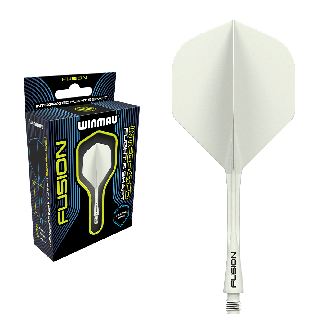 Winmau Fusion Flight-Shaft-System weiss