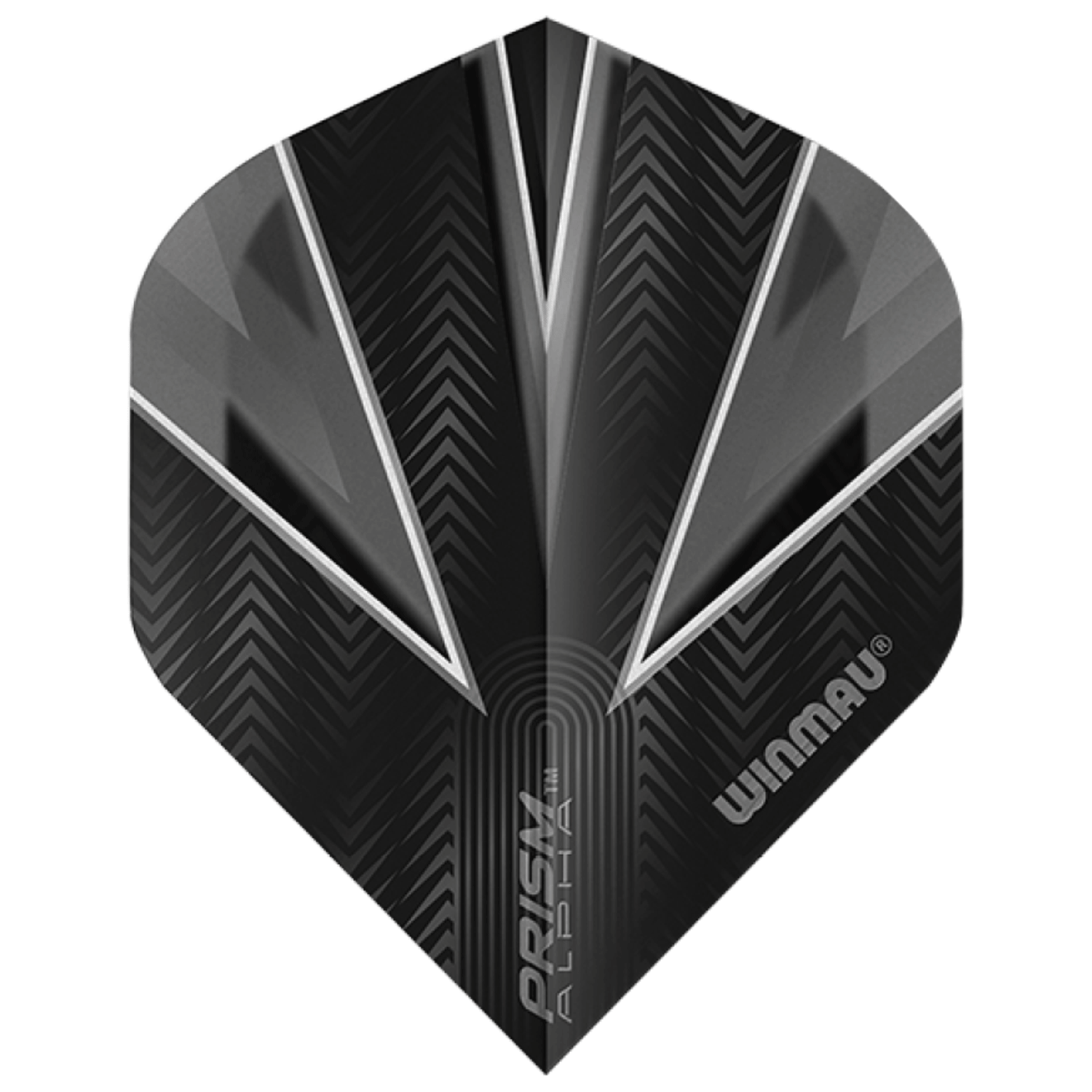 Winmau Prism Alpha Black Standard 1 Flights