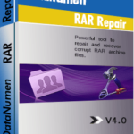 DataNumen RAR Repair 4.0 Boxshot