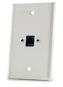 RJ45 Ethernet Cat-5e/Cat-6 Wall Plate