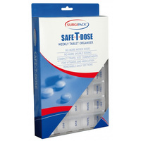 Surgipack Safe T Dose Weekly Medication Organiser Large