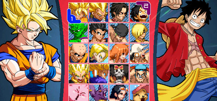 Dragon Ball Z vs One Piece Mugen