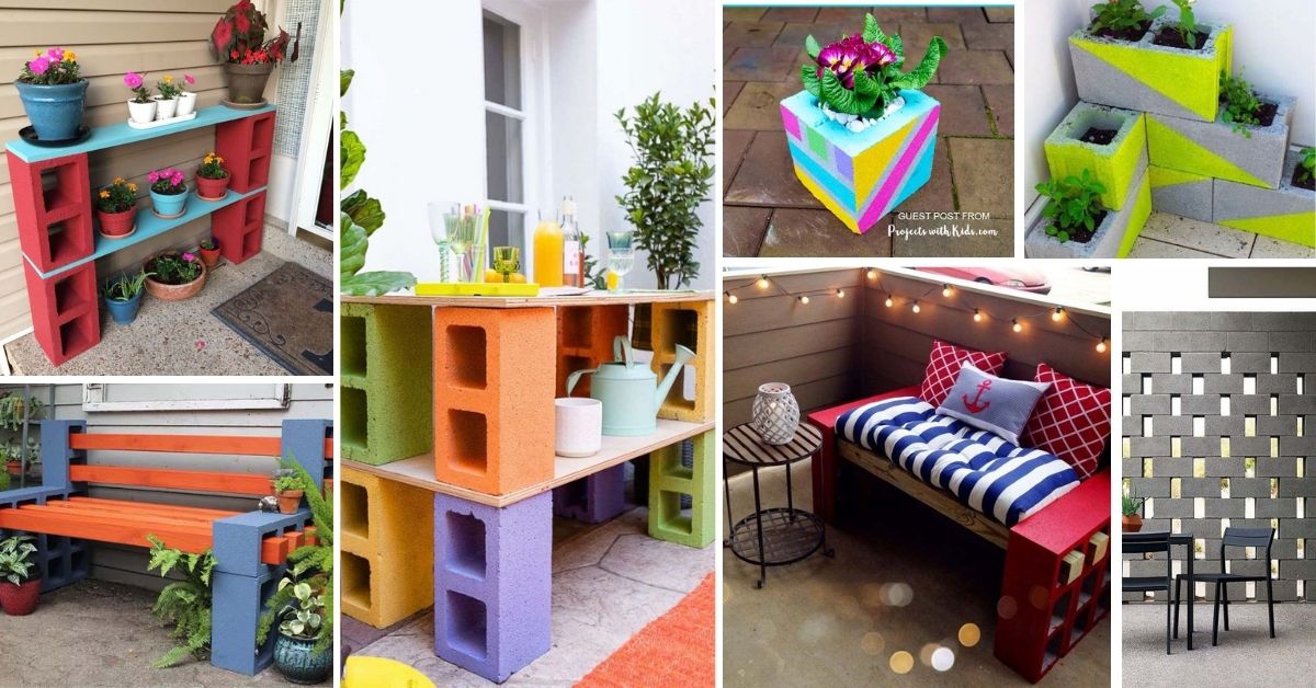 Painted Cinder Block Ideas