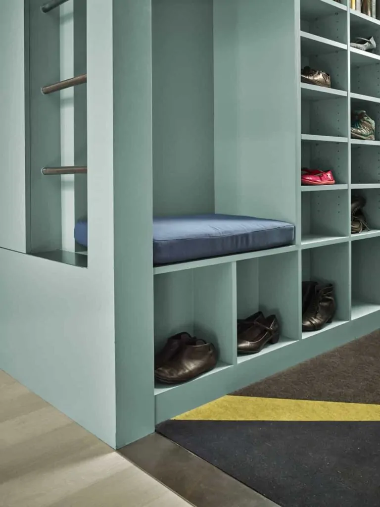 Shoe Storage Cubby Solution