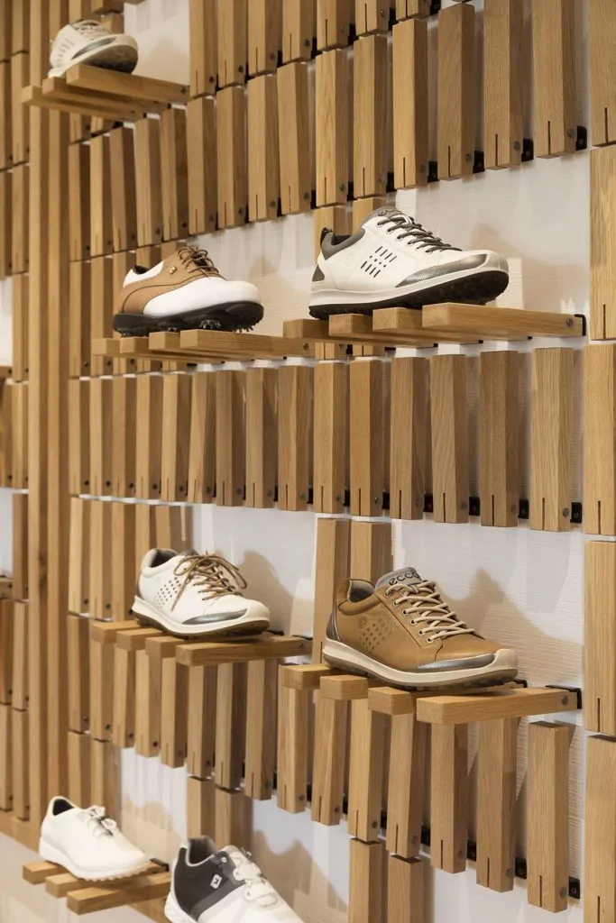 Wall-Mounted Shoe Storage