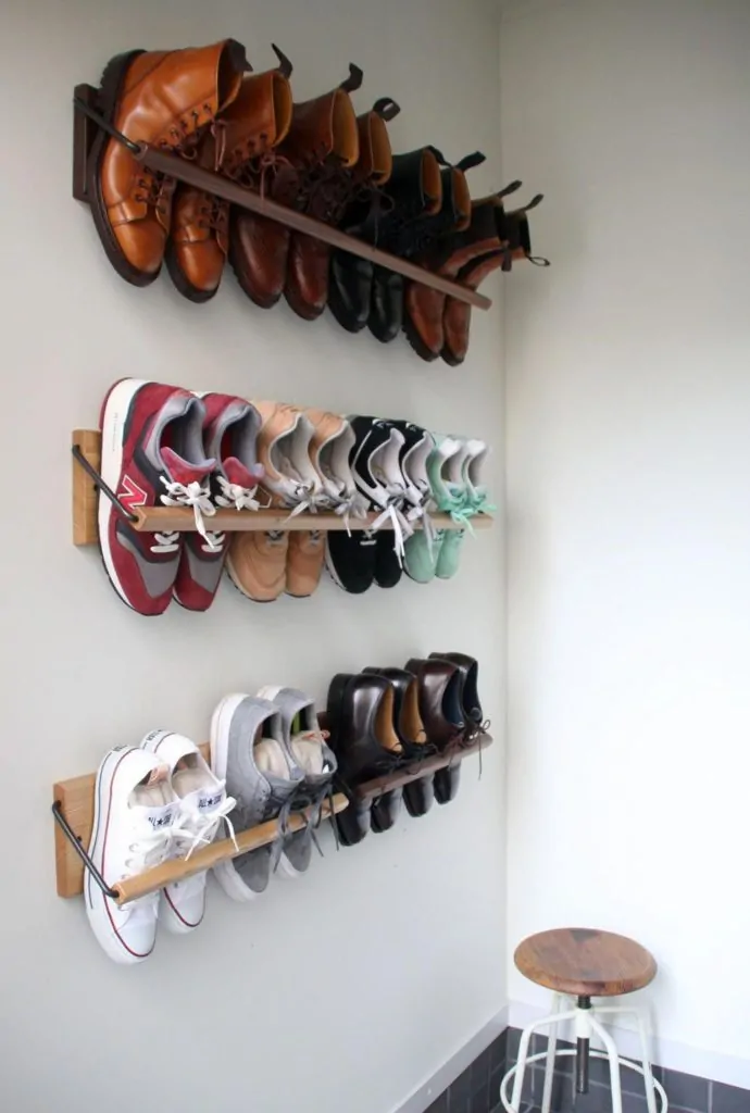 A Custom Shoe Hanger