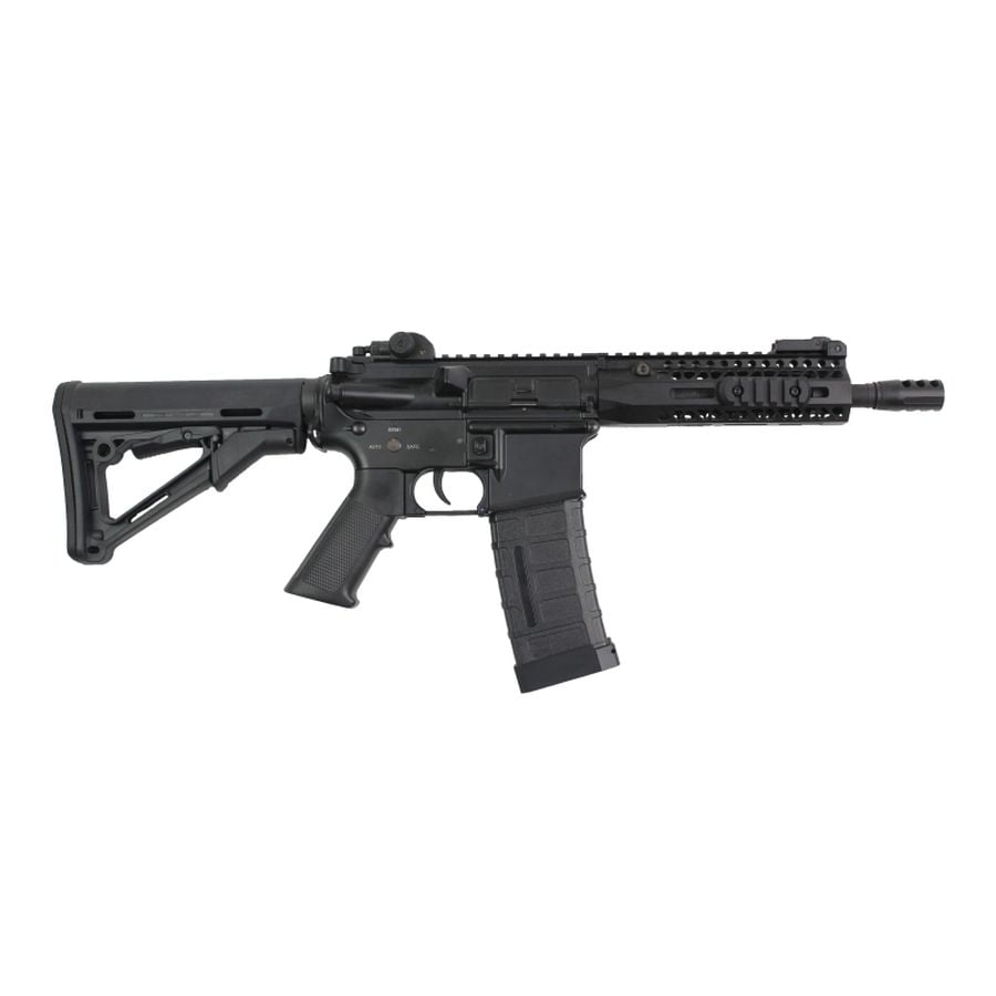 Double Bell M4 AEG Full Metal Black - DEFCON AIRSOFT