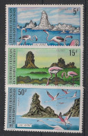 AFARS ET ISSAS - 1974 - N°YT. 384 à 386 - Lac Abbé - Neuf Luxe** / MNH - Unused Stamps