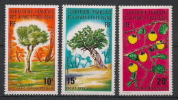 AFARS ET ISSAS - 1974 - N°YT. 390 à 392 - Forêt Primaire - Neuf Luxe** / MNH - Unused Stamps