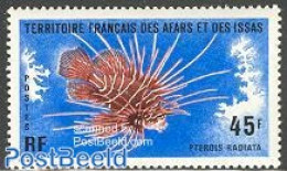 Afars And Issas 1976 Fish 1v, Mint NH, Nature - Fish - Unused Stamps