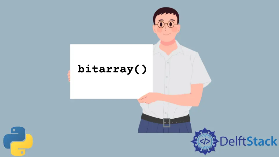 如何在 Python 中創建 BitArray