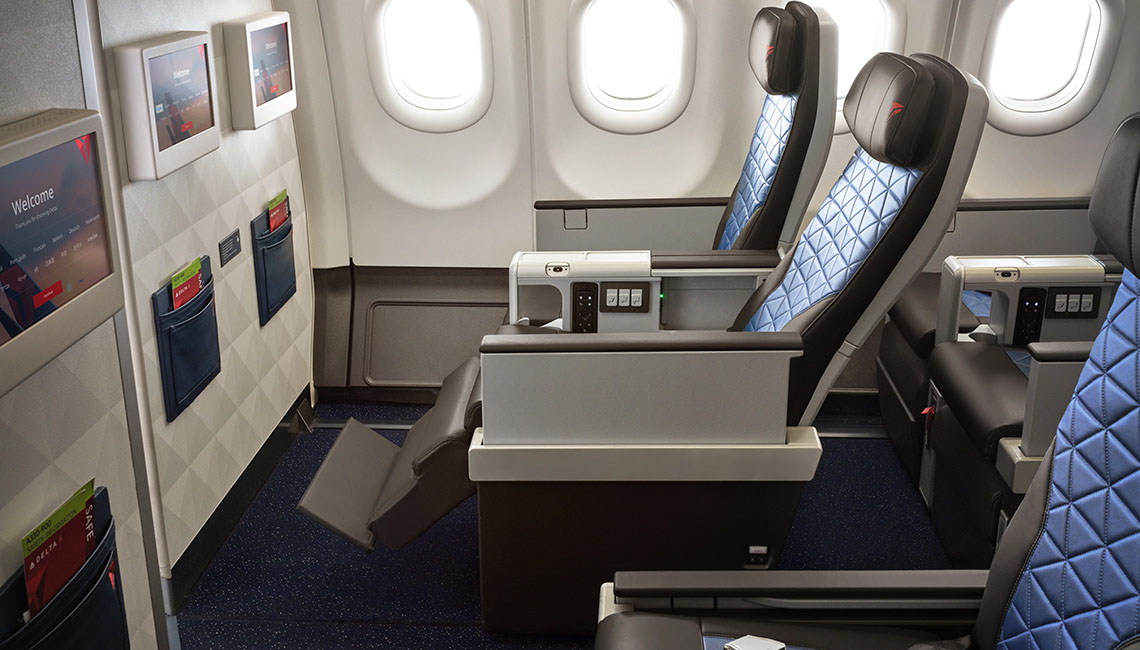 Delta Airlines Interior Economy