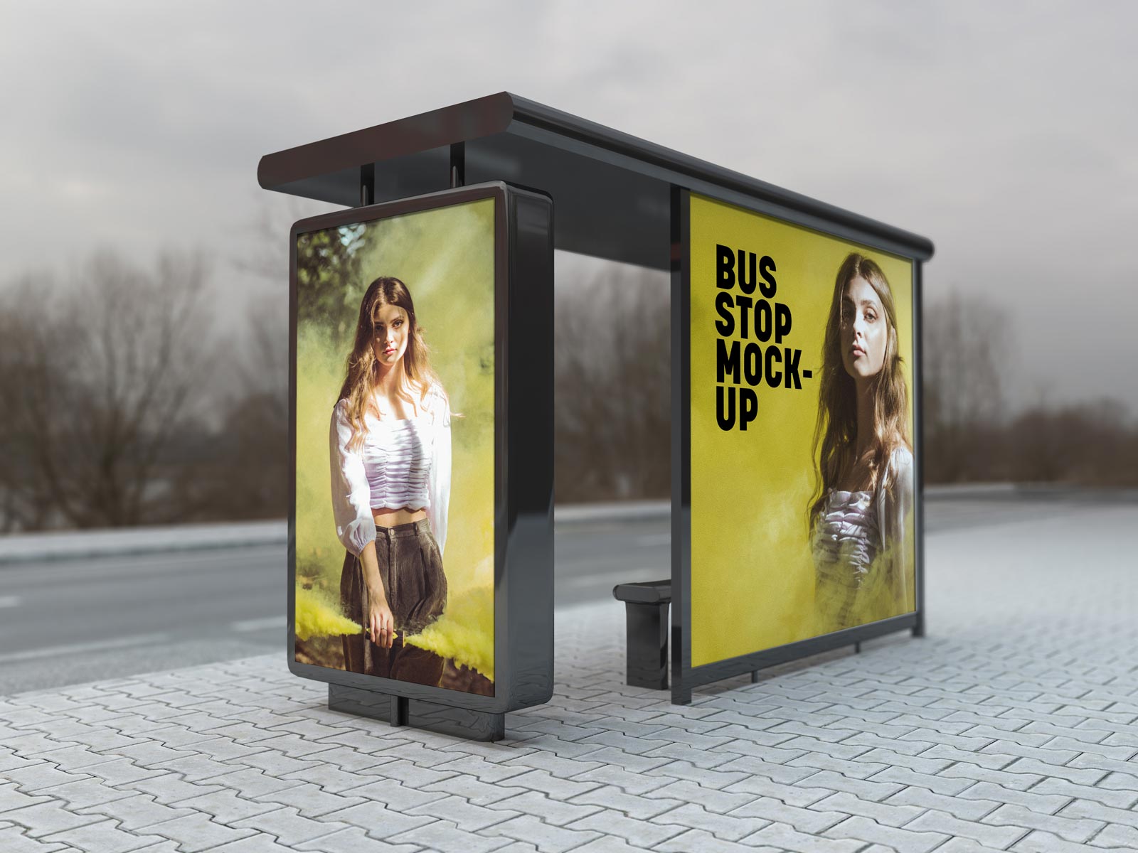 Bus Stop Outdoor Advertising