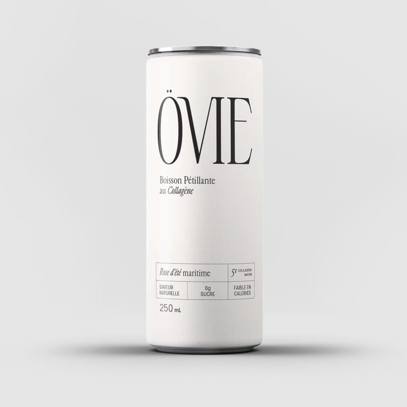 Ovie Boisson au collagène marin Rose d'été maritime