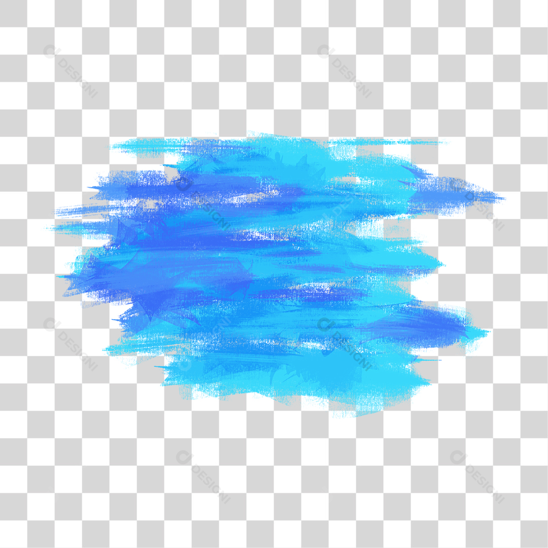 Brush Azul PNG Transparente Sem Fundo [download] - Designi