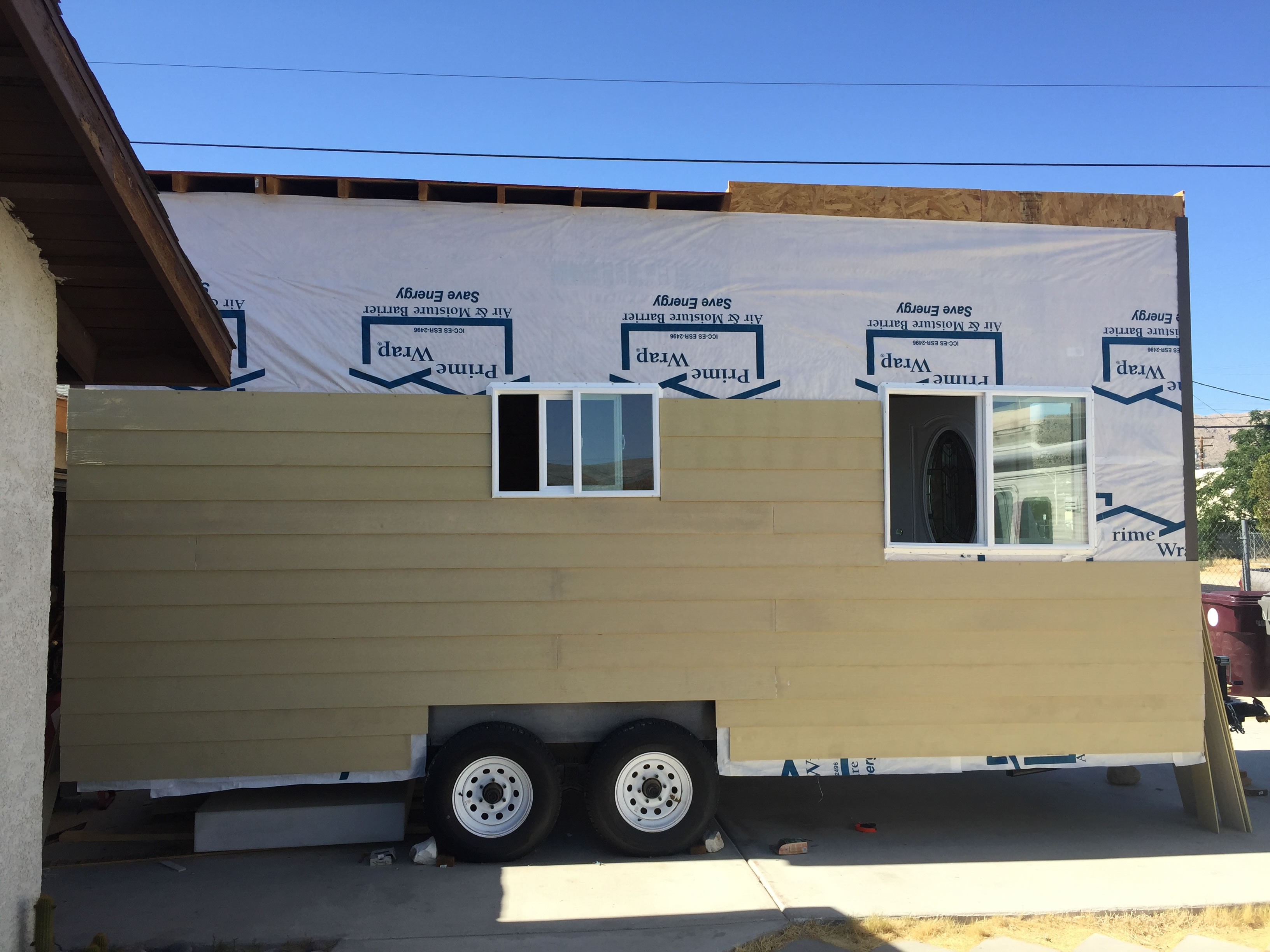 siding, tiny home, tiny homes, tiny house, tiny houses, fiber siding, siding, exterior,