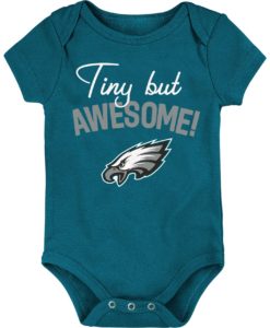 Philadelphia Eagles Baby Midnight Green Onesie Creeper