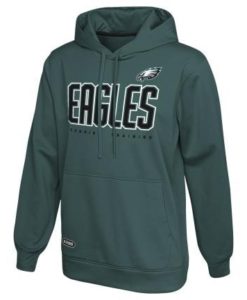 Philadelphia Eagles Men's Prime Time Midnight Green Pullover Hoodie