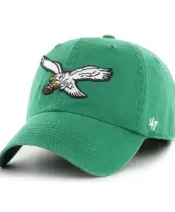 Philadelphia Eagles 47 Brand Vintage Classic Green Franchise Fitted Hat