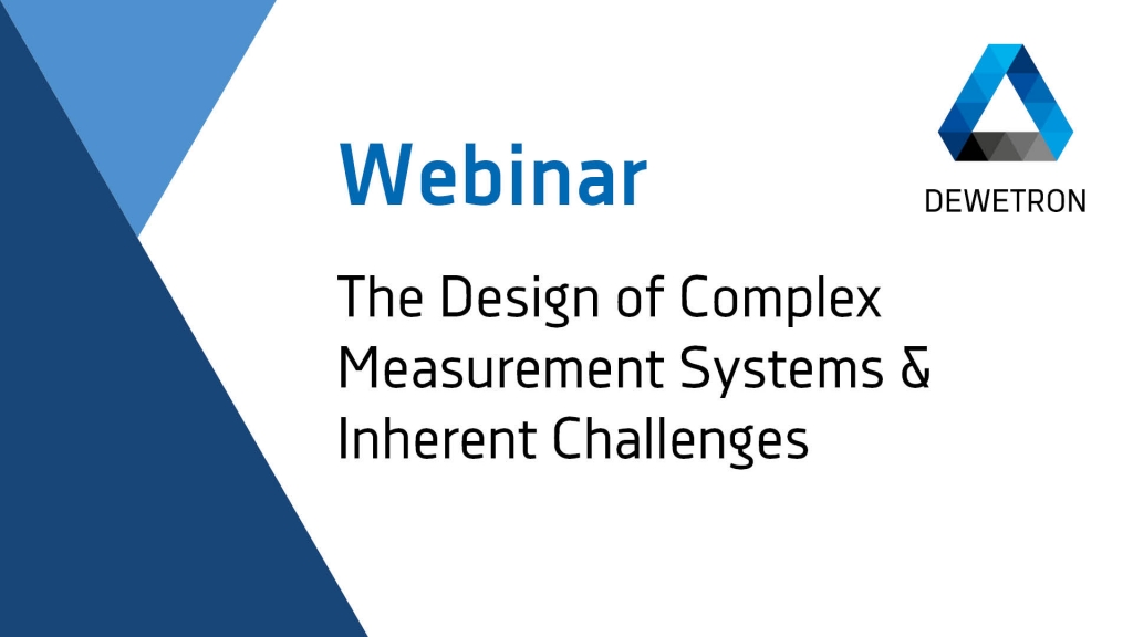 The Design of Complex Measurement Systems & Inherent Challenges