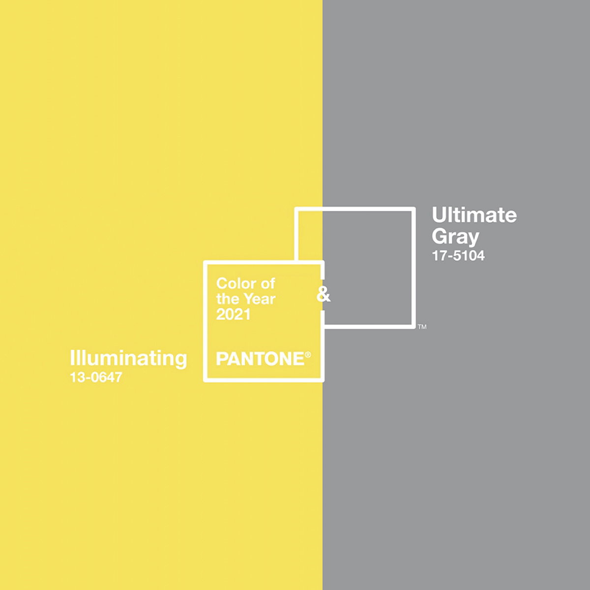 Pantone Reveals Color(s) of the Year 2021