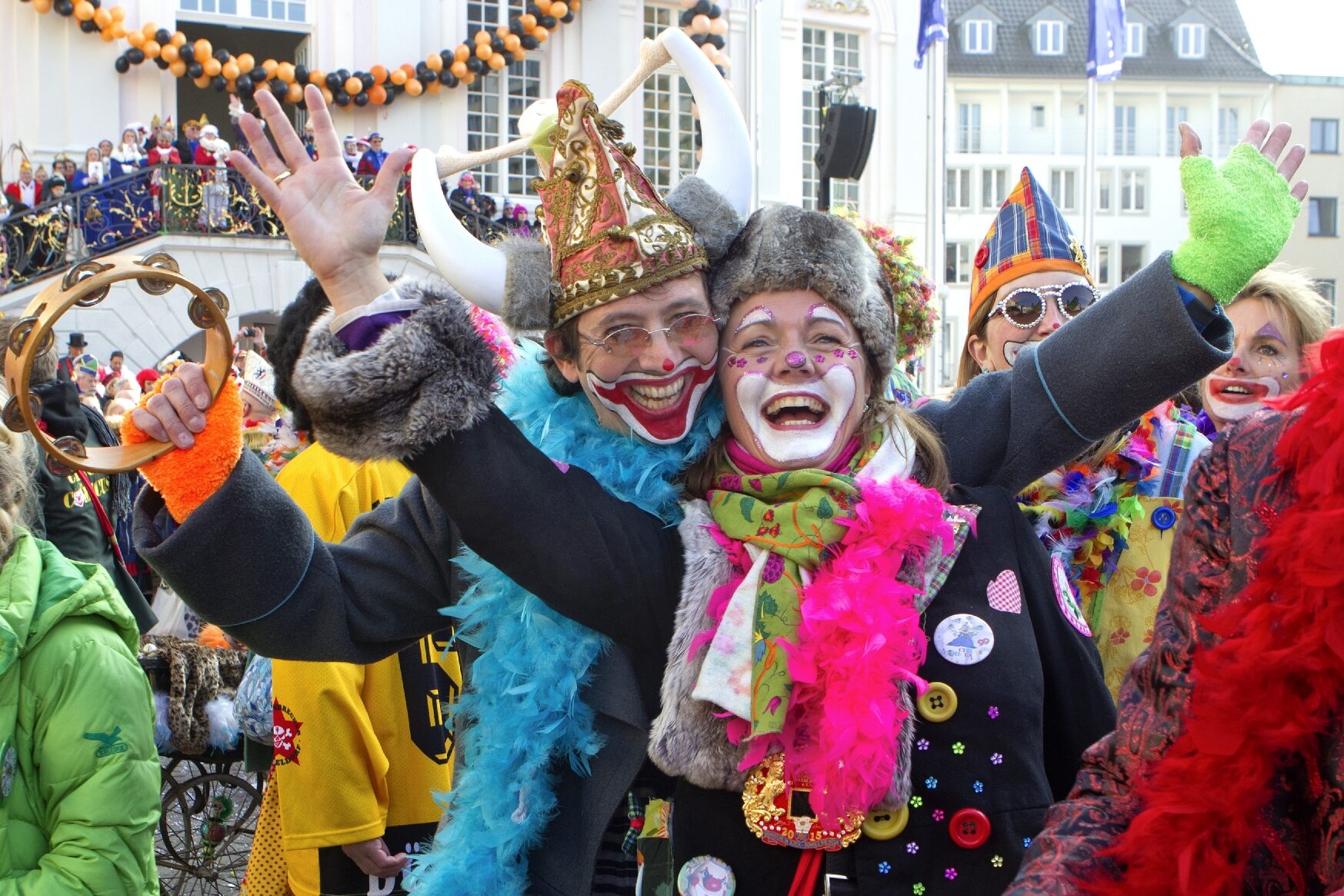 Schmuckbild zu Karneval in der Bonner Innenstadt