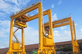 7goma gulong gantry crane