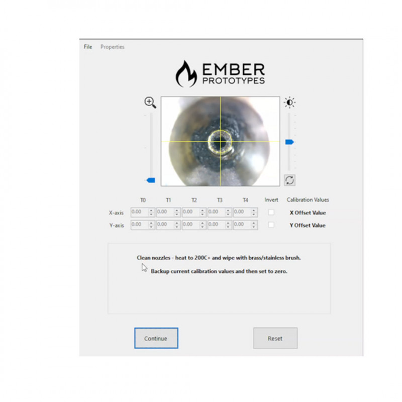 Camera-Assisted XY Calibration Tool (CXC)