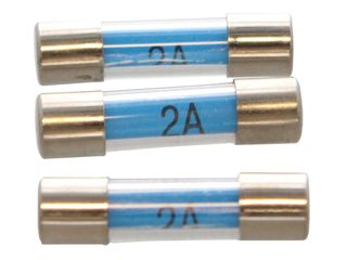 Arctic Hayes 556021 Quick Fast Blow Fuse 20mm 2 Amp - 3 Per Pack