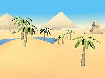 The Pyramids of Egypt 3D Screensaver