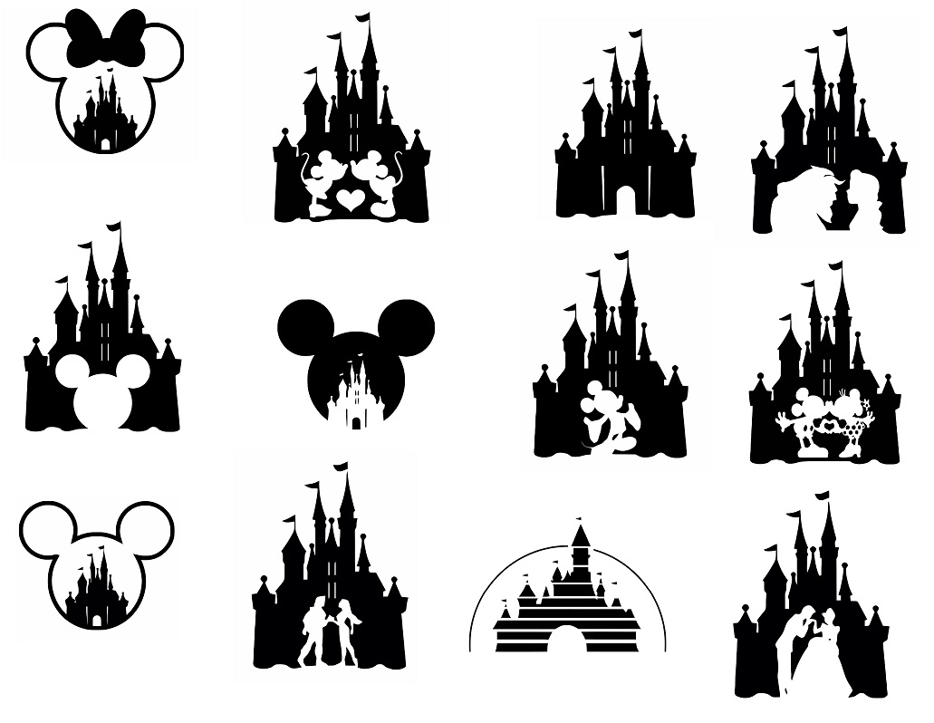 Disney Castle Silhouette Svg Free ~ Pin By Nikki Goergen On Cinderella ...