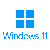 Windows 11 logo.