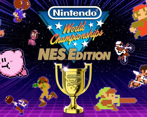 The key art for Nintendo World Championships: NES Edition