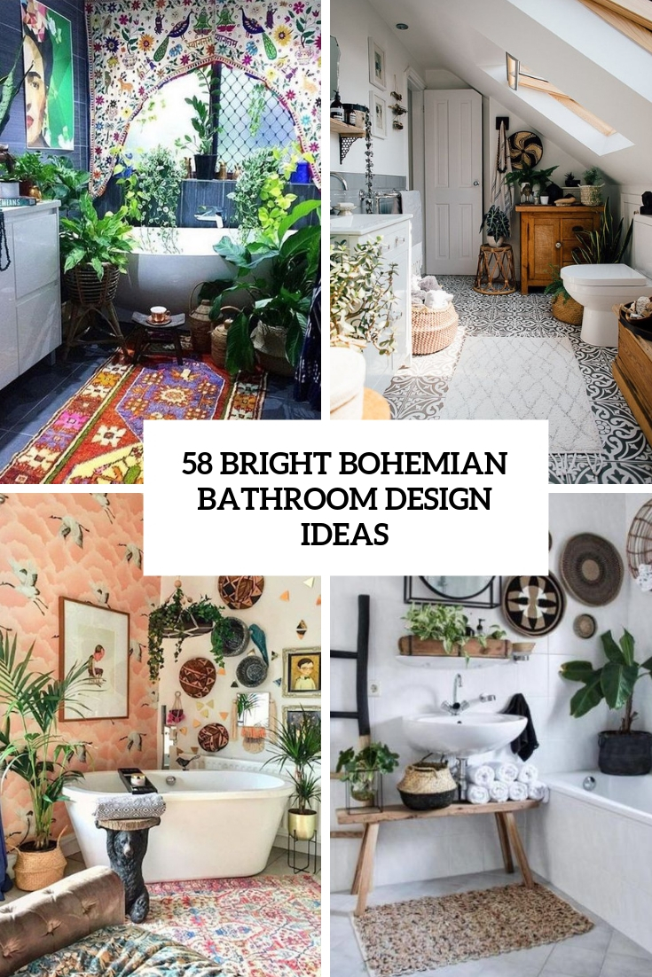 Buzbozo Home Decor: modern boho bathroom decor