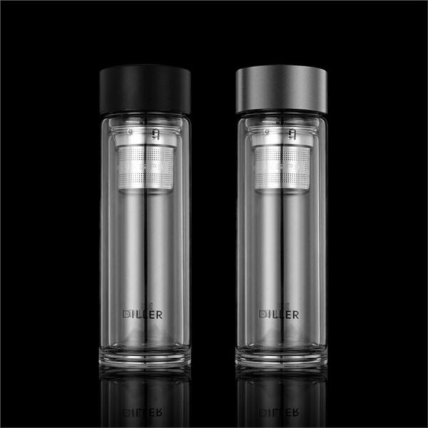 Insulated Glass Water Bottle - Image 7