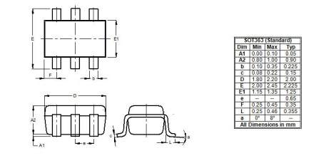 SOT363 Standard