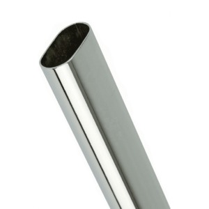 Chrome Oval Tube