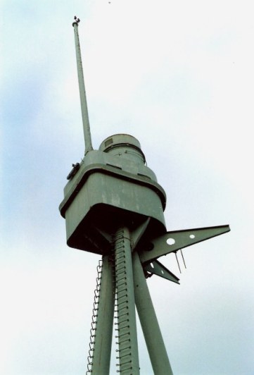 HMAS Sydney Memorial with foremast and fire control tower Sydney Harbour