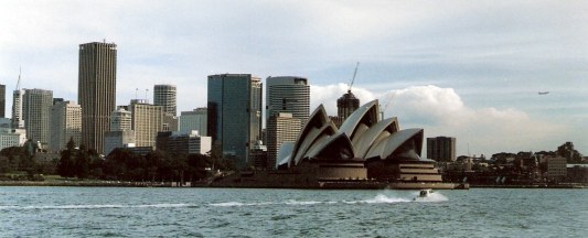 Sydney Opera House from Taronga Park Zoo ferry