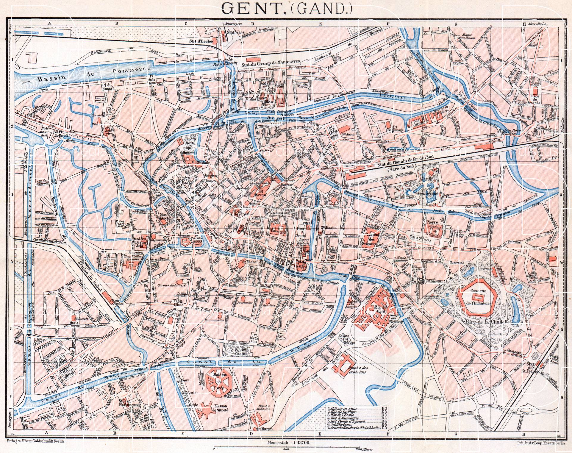 Gent Belgium Map