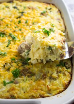 shredded hash brown casserole