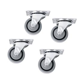 View a larger image of the Middle Atlantic Slim 5 Series Casters (4 Pack, Fine Floor) 5WR here.