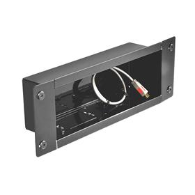 View a larger image of the Peerless IBA3 Black Recessed Cable Management Storage Box.