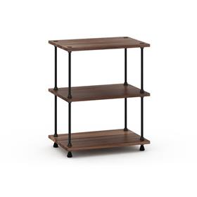 View a larger image of Salamander Designs Archetype 3.0 Audio Stand (3 Shelf, Walnut) A3/W here.