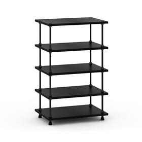 View a larger image of Salamander Designs Archetype 5.0 Audio Stand (5 Shelf, Black) A5/B here.