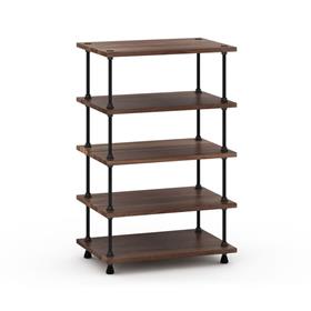 View a larger image of Salamander Designs Archetype 5.0 Audio Stand (5 Shelf, Walnut) A5/W here.