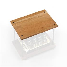 View a larger image of Salamander Designs Archetype Single Shelf (Cherry) SS/C here.