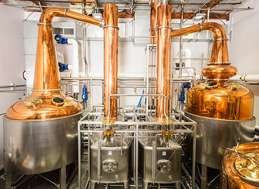 Loch & Union Distilling - Stills, High and Low Wine Tanks