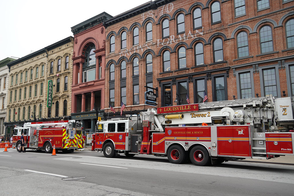 Old Forester Distillery - Celebrates the Release of Series 117 - Whiskey Row Fire