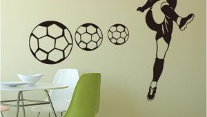 Sports Wall Murals Wallpaper Football Sports Wall Stickers Wallpapers Waterproof Pvc Wall Decals Murals Can Be Removable Self Adhesive Boy Bedroom Background Decoration Stickers